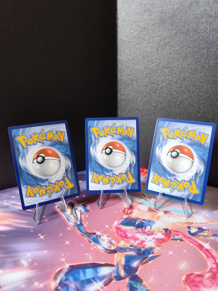 Carte pokémon 🇨🇵 lot de 3 Pikachu Holo série Pokémon GO - photo numéro 8