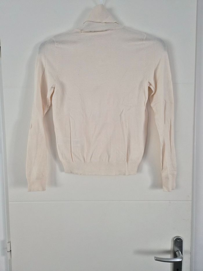 Sous pull blanc crème - photo numéro 4