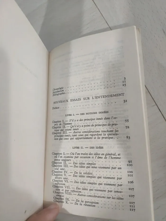 Livre poche nouveaux essais sur l'entendement humain Leibniz - photo numéro 8