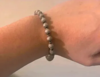 Bracelet argenté Cleor TBE