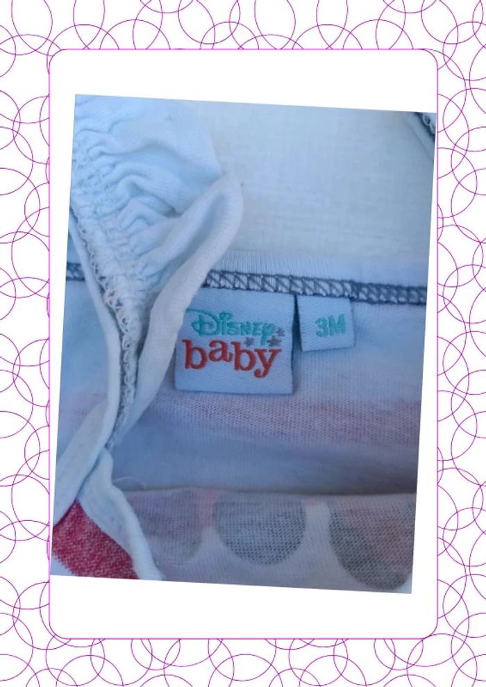 Body 3 mois Disney baby - photo numéro 2