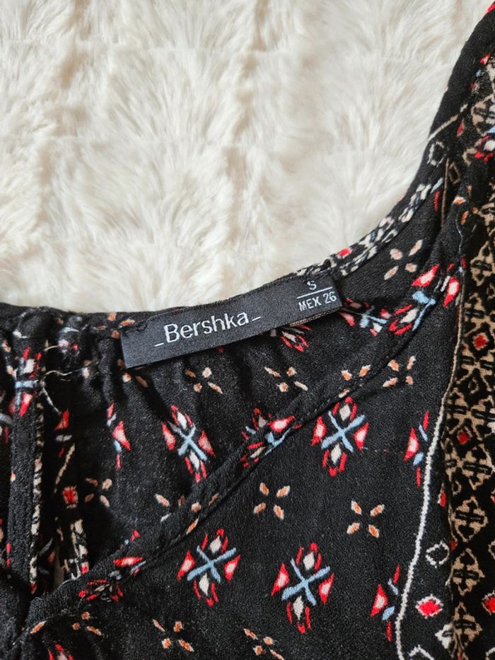 Top noir épaules dénudées taille 36 Bershka - photo numéro 4