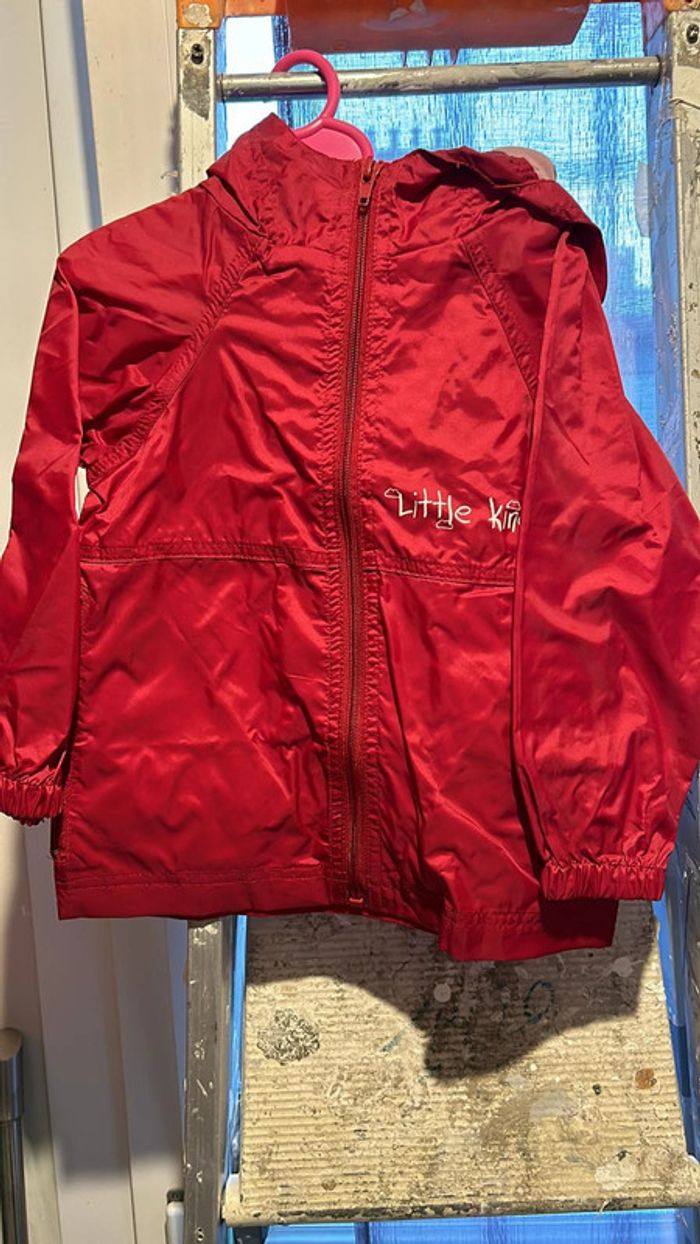 Parka rouge 3 ans