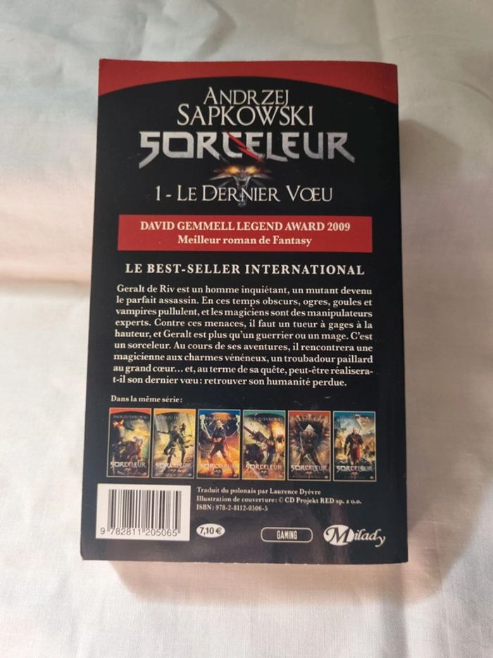 Sorceleur tome 1 le dernier vœu - photo numéro 2
