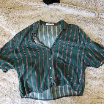 Chemise courte pull & bear