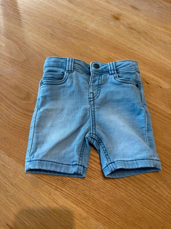 Short en jeans