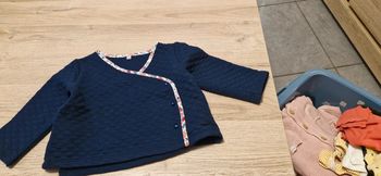 Gilet bleu