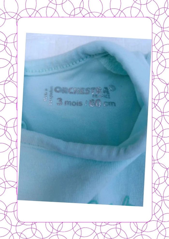 Tee shirt 3 mois Orchestra - photo numéro 3