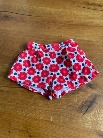 Short velour fleur jacadi