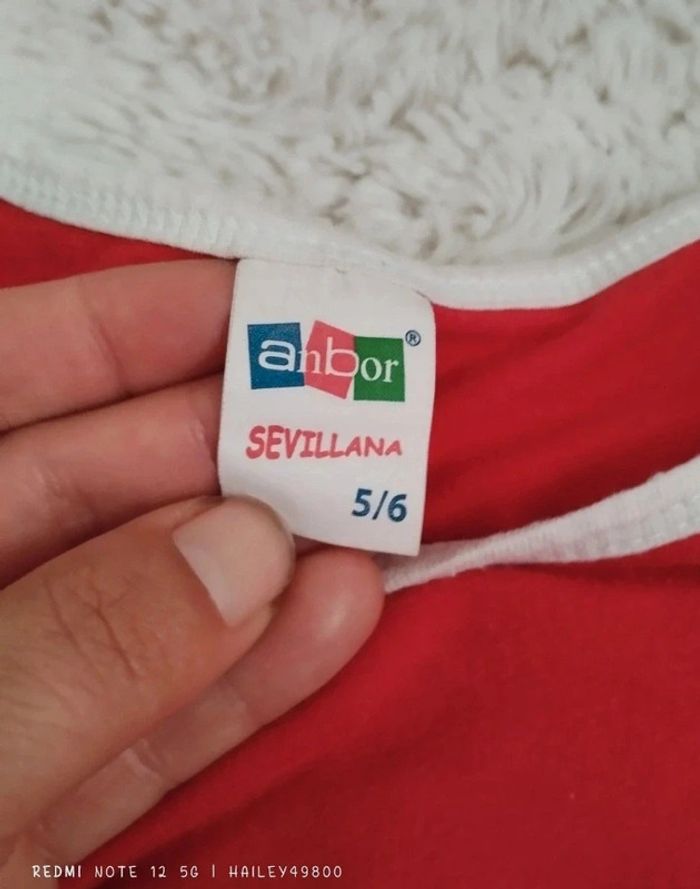 Jolie robe espagnol taille 5/6 ans - photo numéro 4