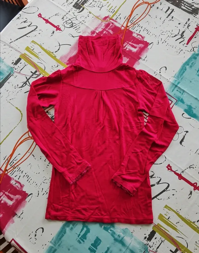 Tee-shirt sous pull prémaman 10 ans