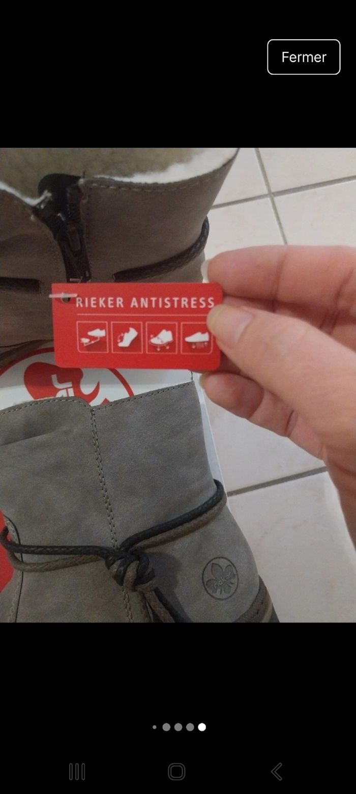 Bottines riecker taille 39 - photo numéro 9