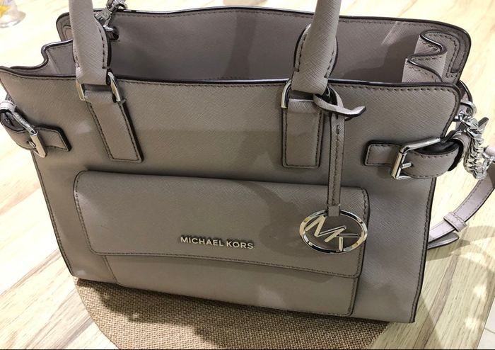Sac à main taupe - Michael Kors - photo numéro 8