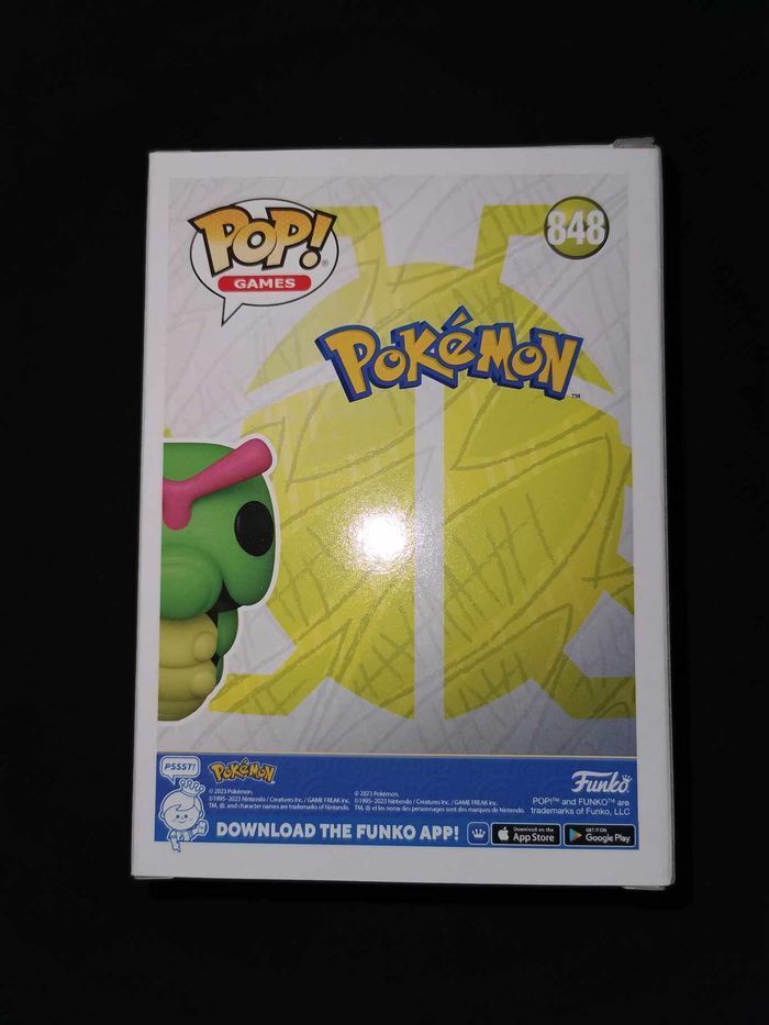 Figurine Funko Pop / Chenipan N°848 / Pokémon - photo numéro 3