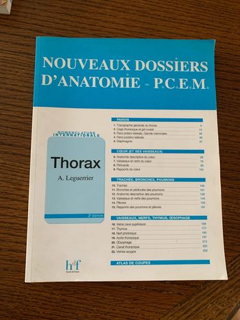 Dossier d’anatomie PCEM