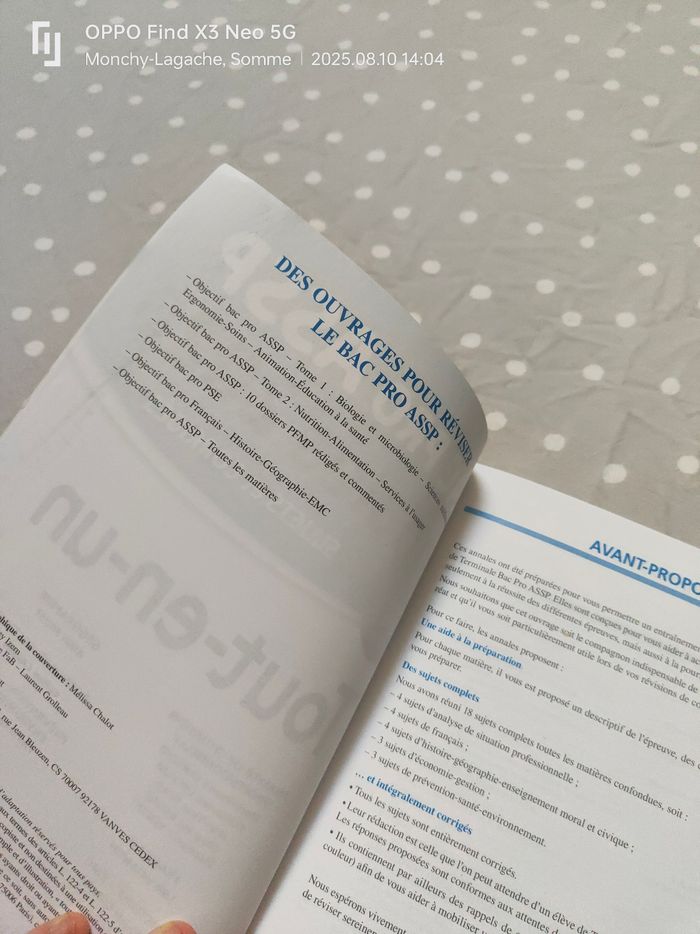 Bac pro ASSP tout-en-un Annales 2020 Réduction jusqu'à -70% - photo numéro 7
