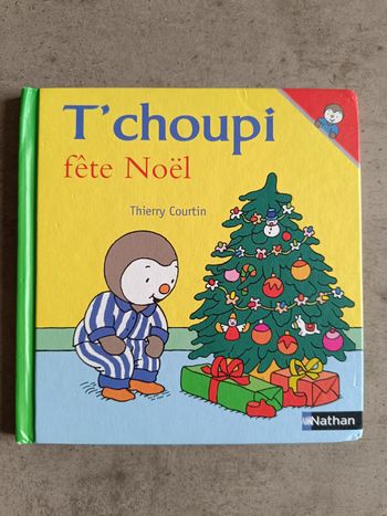 Livre T'choupi fête Noël 