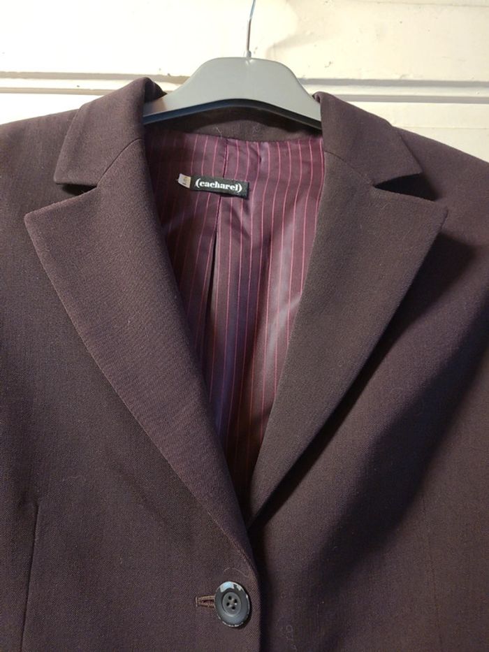 Ensemble jupe et blazer cacharel taille 40 - photo numéro 2