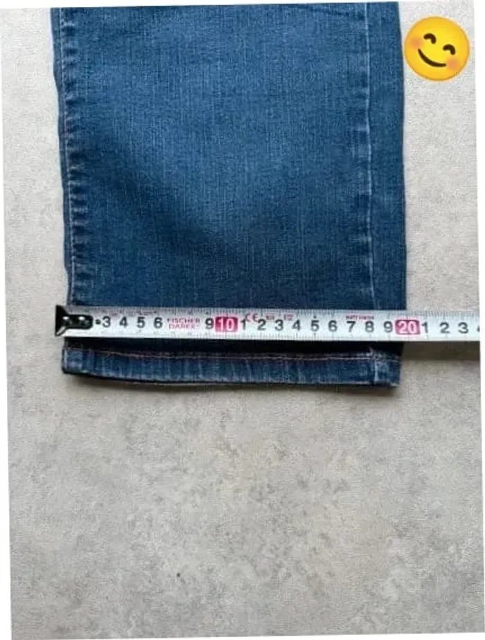 Jeans Levi's 512 W30 FR40 coupe droite bleu Femme Women pan531b - photo numéro 5