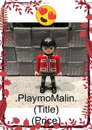 Personnage Figurine Homme Playmobil