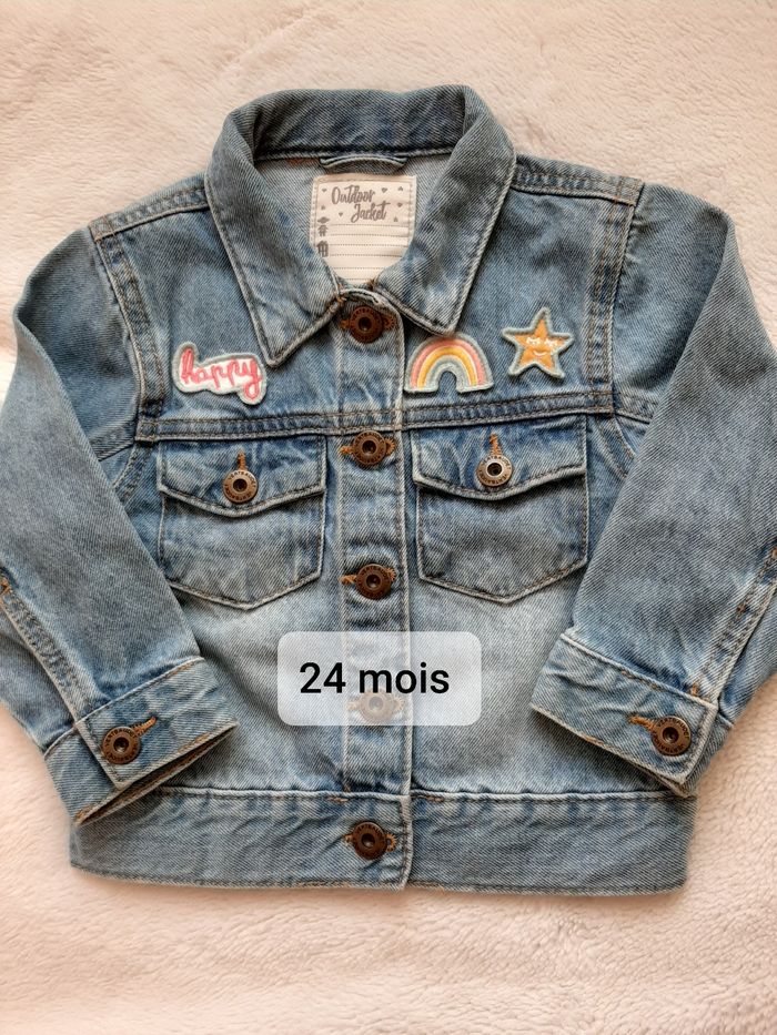 Veste en jean 24 mois