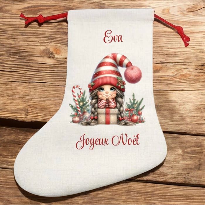 Chaussette de Noël personnalisée - photo numéro 2