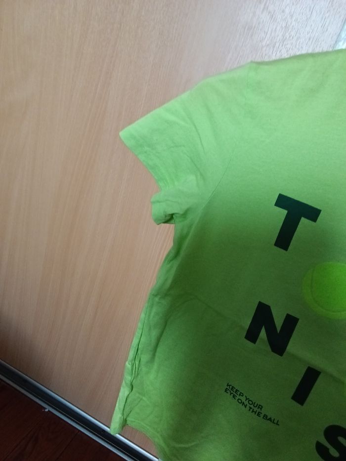 Tee-shirt Kiabi vert anis et multicolore - photo numéro 3