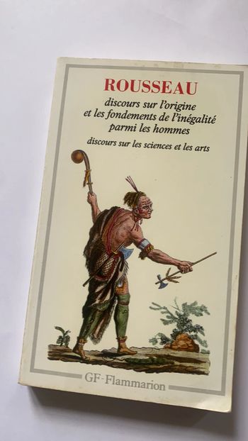 Rousseau discours sur l’origine
