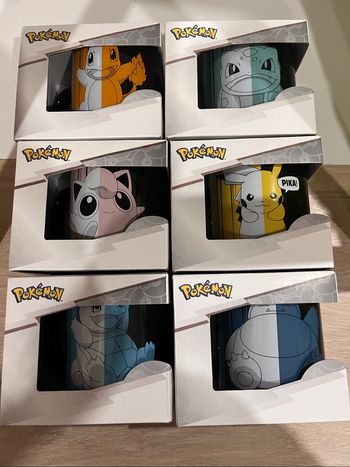 Tasses Pokémon lot