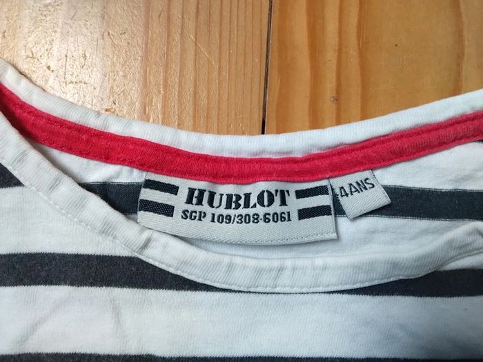 T-shirt marin 4 ans - photo numéro 3