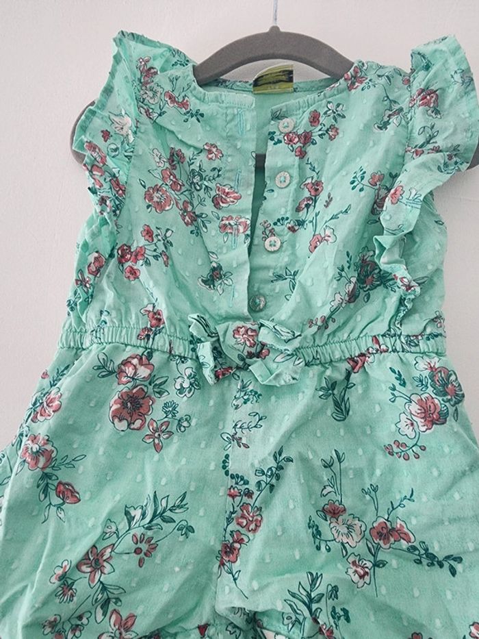 Combi short fleuri - photo numéro 3