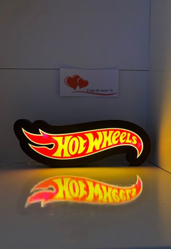 Lampe Hotwheels led lumineuse neuve 