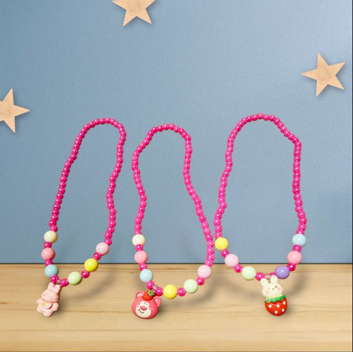 Lot de 3 colliers en perles - photo numéro 3