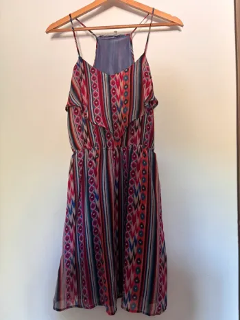 Robe multicolore été