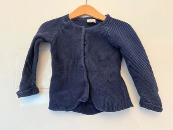 Gilet Tape à l’œil marine en 18mois