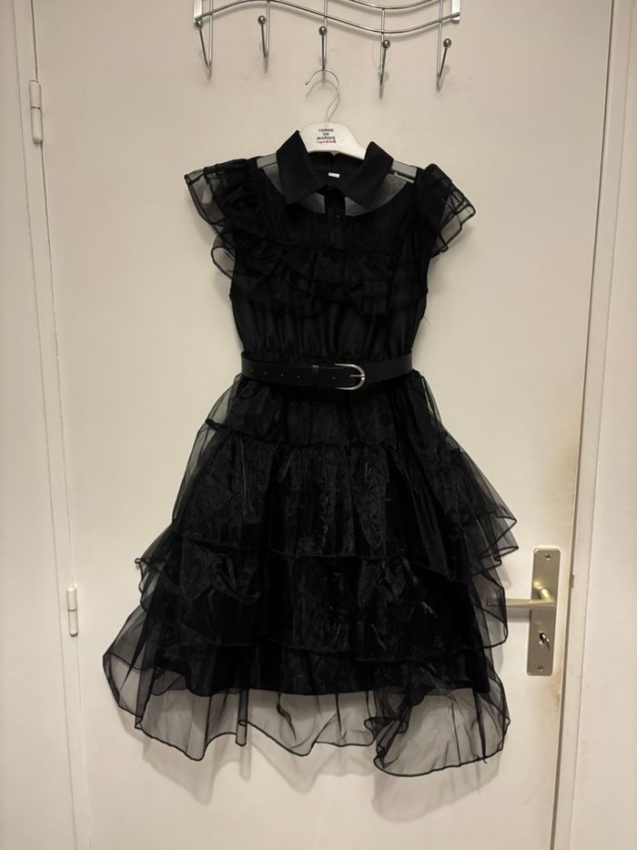 Déguisement Mercredi Addams 10 ans 140 cm