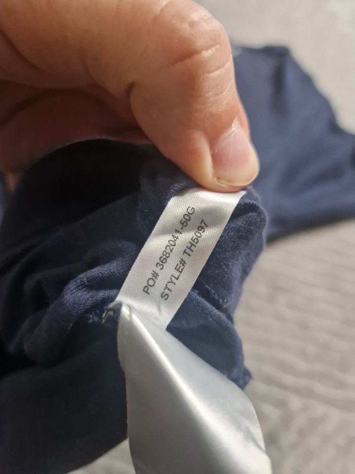 T-shirt Lacoste bleu marine - photo numéro 5