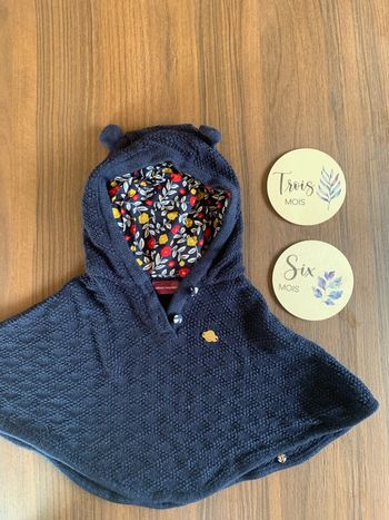 Poncho Sergent Major 3/6 mois