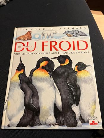 Livre pour enfants la grande imagerie fleurus les animaux du froid