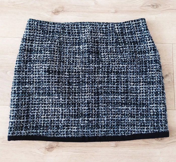 Jupe trapèze femme noir et blanc taille 42 Patrice Bréal