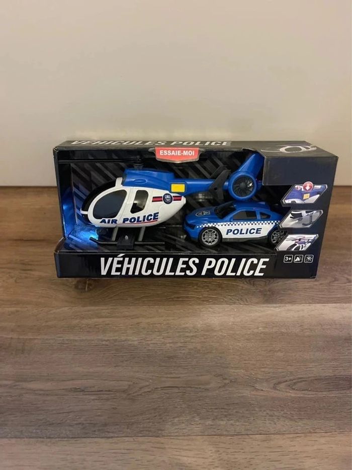 WDK - Coffret 2 véhicules de Police - 3 ans et plus