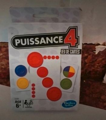 Jeu de cartes puissance 4