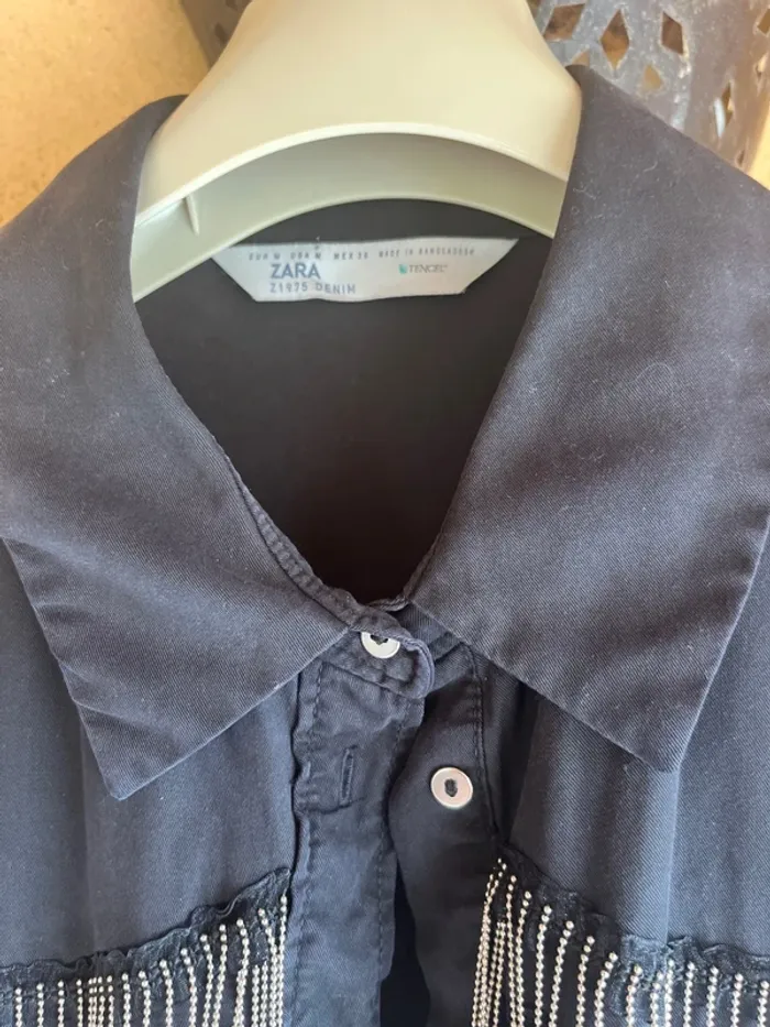 Chemise à frange Zara - photo numéro 3