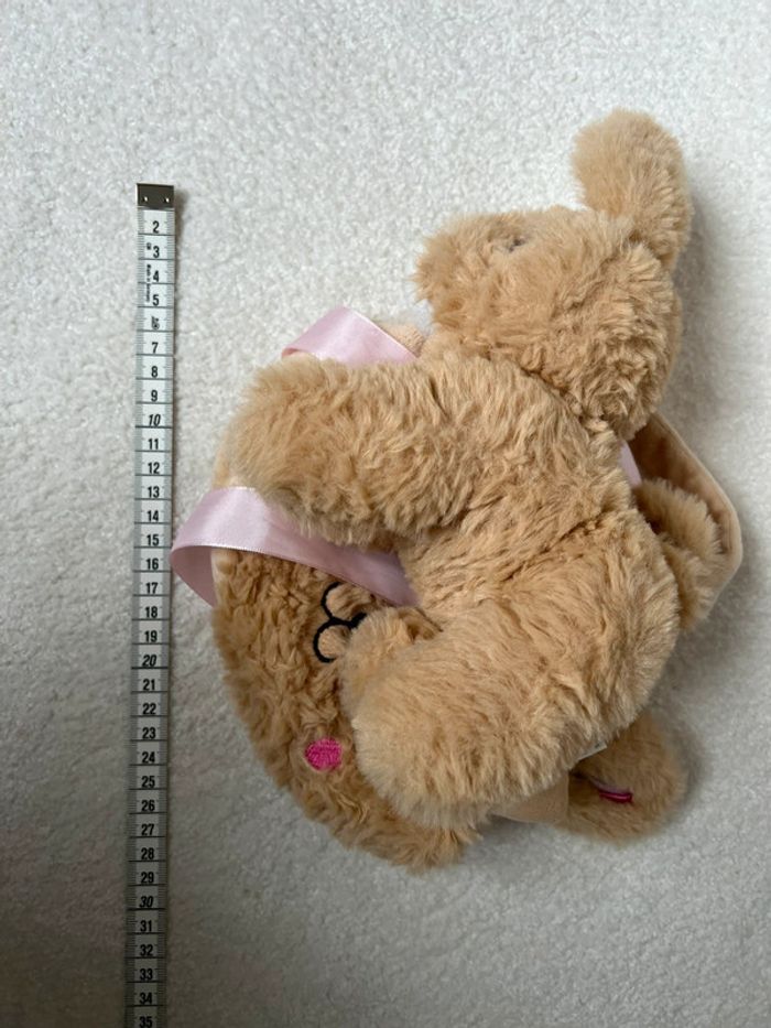 Lapin dans un sac en peluche Fizzy - photo numéro 4