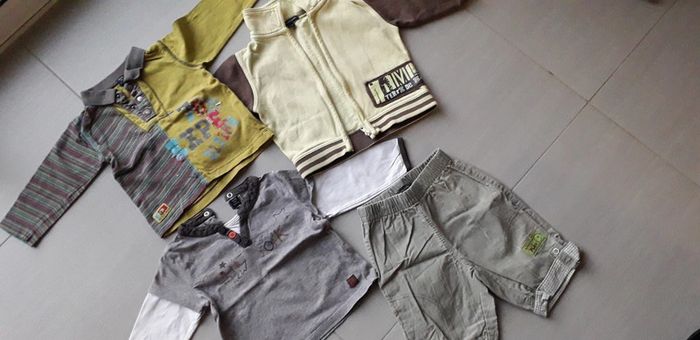 Lot de 4 vêtements 12 mois Terre de Marins