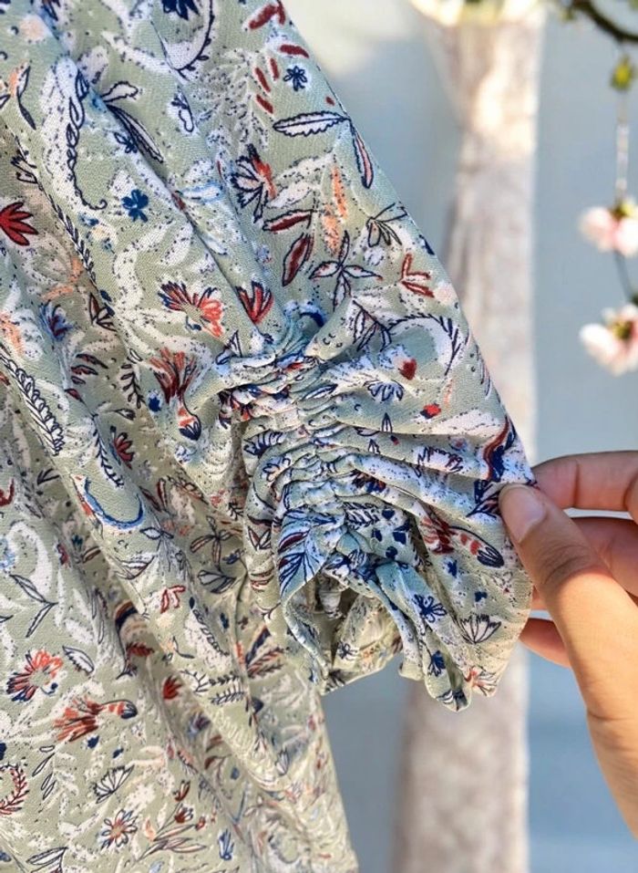 🎀 Blouse fluide femme manche 3/4 imprimé floral taille XL🎀 - photo numéro 5