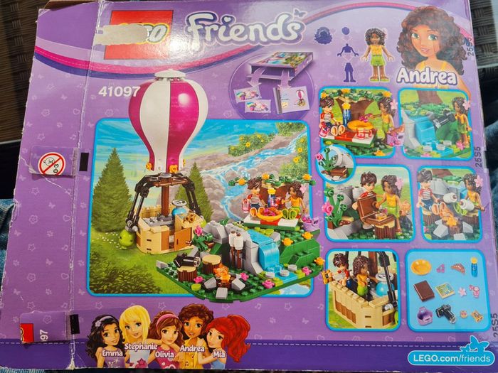 Lego friends 41097 - la montgolfière d'heartlake city - photo numéro 7