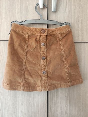 Jupe velours Camel Zara collection / 6 ans