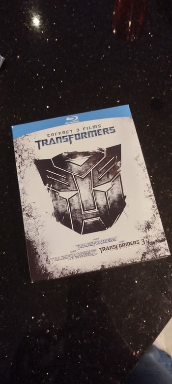 Coffret 3 blu-ray Transformers 