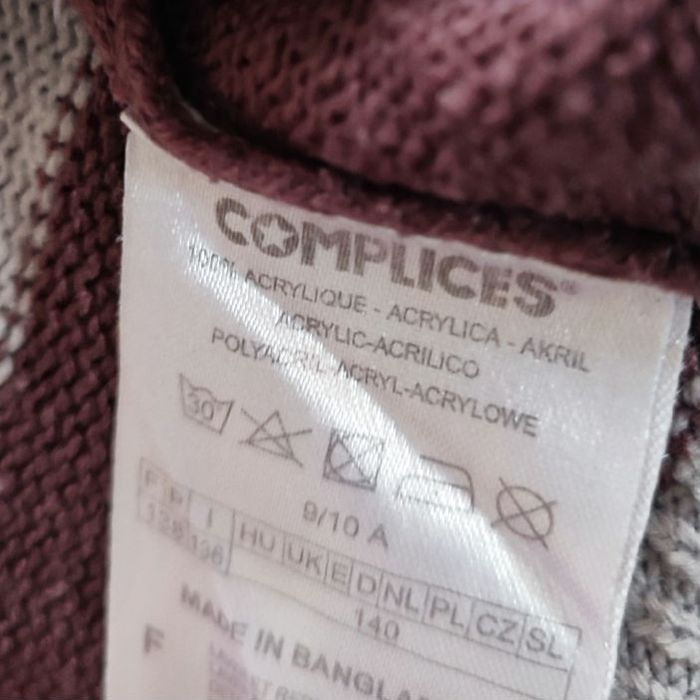 Gilet Complices 9-10 ans - photo numéro 4